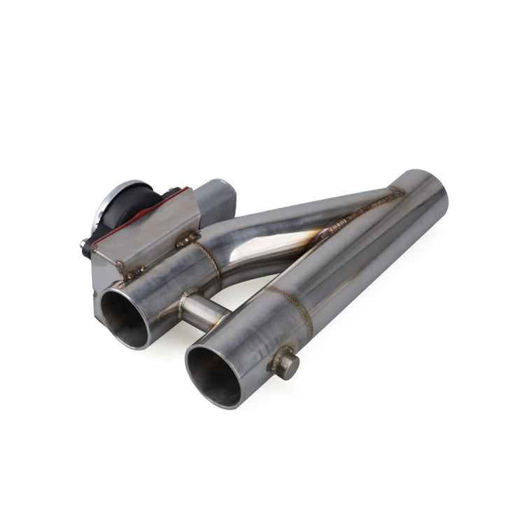 CNSPEED Y Shape 2 In 1 Car Remote Control Electric Exhaust Valve Pipe, Size: 2.5 inch, Size: 2.5 inch CNSPEED Y Shape 2 In 1 Car Remote Control Electric Exhaust Valve Pipe, Size: 2.5 inch, Size: 2.5 inch